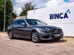 Grey Used 2017 Mercedes C350e Estate | £8,900 (Fair price)