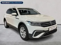 White Used 2023 VW Tiguan Allspace Life SUV | £26,499 (Good price)