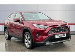 Blue Used 2021 Toyota RAV4 Hybrid Design SUV | £21,822 (Fair price)