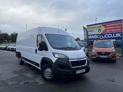 White Used 2021 Peugeot Boxer Van | £11,995 (Good price)