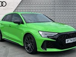 Green Used 2025 Audi RS3 Comfort Sedan | £59,491