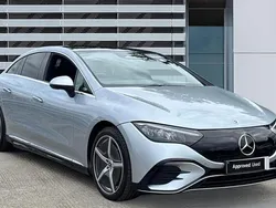Silver Used 2024 Mercedes EQE300 AMG Line Premium Sedan | £40,718 (Good price)