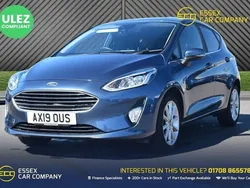 Blue Used 2019 Ford Fiesta Titanium Hatchback | £8,990 (Good price)