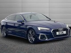 Navarra blue Used 2022 Audi A5 S-Line Coupe | £28,350 (A bit pricey)