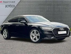 Black Used 2021 Audi A7 S-Line Hatchback | £29,149 (Fair price)