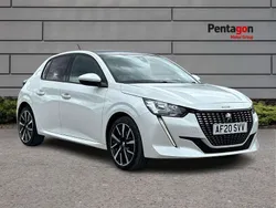 White Used 2020 Peugeot 208 Allure Hatchback | £12,295 (Fair price)