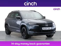 Grey Used 2021 Skoda Karoq SportLine SUV | £20,599 (Fair price)