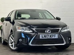 Black Used 2017 Lexus CT200h Executive Line Hatchback | £8,995