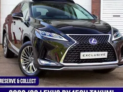 Black Used 2022 Lexus RX450h SUV | £39,250 (A bit pricey)