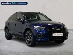 Blue Used 2022 Audi Q5 Sportback Comfort SUV | £34,451 (A bit pricey)