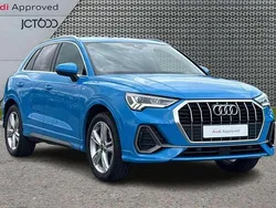 Blue Used 2021 Audi Q3 S-Line SUV | £24,150 (Fair price)