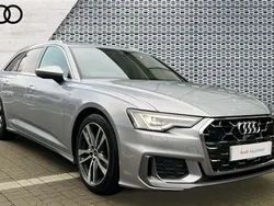 Silver Used 2024 Audi A6 S-Line Estate | £36,562 (Fair price)