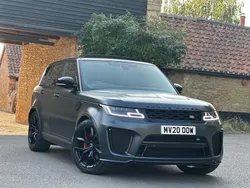 Black Used 2020 Land Rover Range Rover Sport SVR SUV | £46,450 (Fair price)