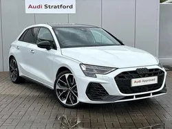 White Used 2025 Audi S3 Black Edition Hatchback | £46,950