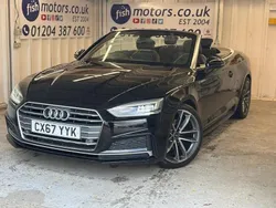 Black Used 2017 Audi A5 Cabriolet S-Line Cabriolet | £14,990 (Fair price)