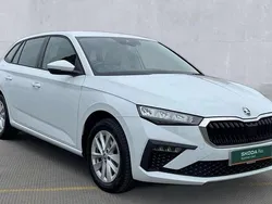 Moon white Used 2024 Skoda Scala SE Hatchback | £17,614 (Fair price)