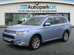 Blue Used 2015 Mitsubishi Outlander SUV | £9,995 (Good price)
