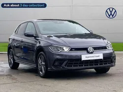 Grey Used 2024 VW Polo R-line Hatchback | £20,980 (Fair price)