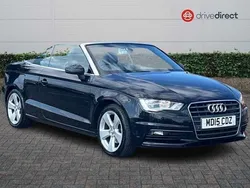 Black Used 2015 Audi A3 Cabriolet Sport Cabriolet | £8,798 (Good price)