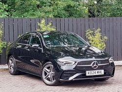Black Used 2024 Mercedes CLA250e Executive Sedan | £28,498 (Fair price)
