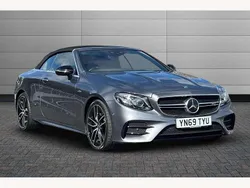Grey Used 2019 Mercedes E53 AMG Premium Cabriolet | £36,950 (A bit pricey)