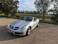 Silver Used 2008 Mercedes SLK200 Cabriolet | £2,191 (Good price)