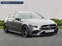 Grey Used 2022 Mercedes A35 AMG Premium Plus Hatchback | £31,999 (Fair price)