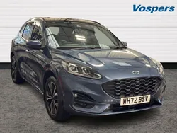 Blue Used 2022 Ford Kuga ST-Line X SUV | £23,300 (Fair price)