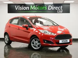 Red Used 2014 Ford Fiesta Zetec Hatchback | £3,480 (Fair price)