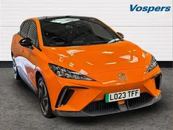 Orange Used 2023 MG MG4 EV Trophy Hatchback | £15,490 (Fair price)