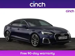 Blue Used 2022 Audi A5 S-Line Coupe | £25,169 (Good price)