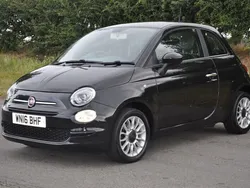 Black Used 2016 Fiat 500 Pop Star Hatchback | £5,995 (Fair price)