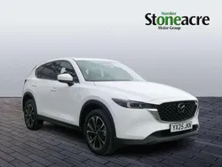 White New 2025 Mazda CX-5 Exclusive-Line SUV | £31,995 (Expensive)