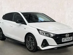 White Used 2024 Hyundai i20 N Line Hatchback | £17,998 (Fair price)