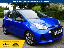 Blue Used 2019 Hyundai i10 Hatchback | £8,295 (Fair price)