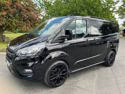 Black Used 2020 Ford Transit Custom Limited Van | £19,995 (Expensive)