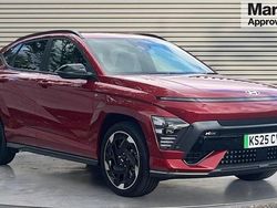 Red New 2025 Hyundai Kona N Line SUV | £30,000 (A bit pricey)