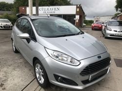 Silver Used 2015 Ford Fiesta Zetec Hatchback | £4,895 (Fair price)