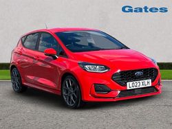 Red Used 2023 Ford Fiesta ST-Line Hatchback | £15,299 (A bit pricey)