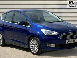 Blue Used 2018 Ford C-MAX Titanium MPV | £12,290 (Expensive)