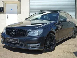 Black Used 2013 Mercedes C250 AMG Coupe | £5,700 (Fair price)
