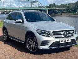 Silver Used 2016 Mercedes GLC250 AMG Line Premium Estate | £18,999 (Fair price)