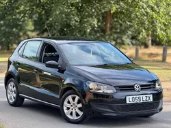 Black Used 2010 VW Polo SE Hatchback | £5,747 (Fair price)