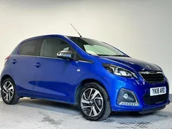 Blue Used 2018 Peugeot 108 Collection Hatchback | £6,896 (Fair price)