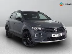 Grey Used 2021 VW T-Roc Black Edition SUV | £18,575 (Good price)