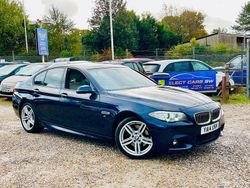 Blue Used 2014 BMW 530 M Sport Sedan | £9,495 (Fair price)