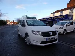 White Used 2014 Dacia Sandero Ambiance Hatchback | £4,990 (Expensive)
