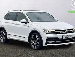 White Used 2020 VW Tiguan R-line SUV | £23,199 (Good price)