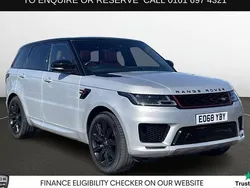 Silver Used 2018 Land Rover Range Rover Sport HSE Dynamic SUV | £28,470 (Fair price)