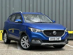 Blue Used 2019 MG ZS Excite Sedan | £11,995 (Fair price)